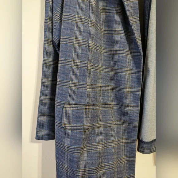 Liverpool Knit Blazer, Plaid, Super Comfy! 1X - Picture 10 of 10